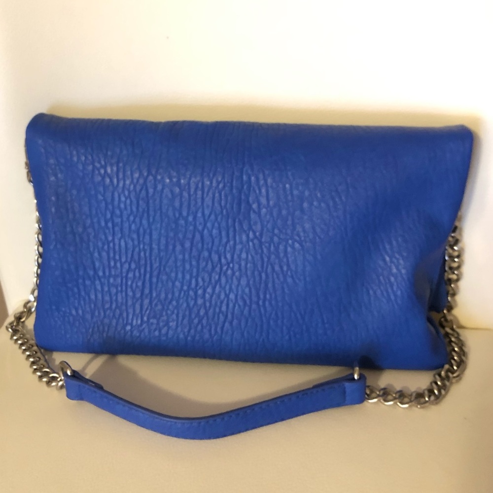 Cobalt blue shoulder bag